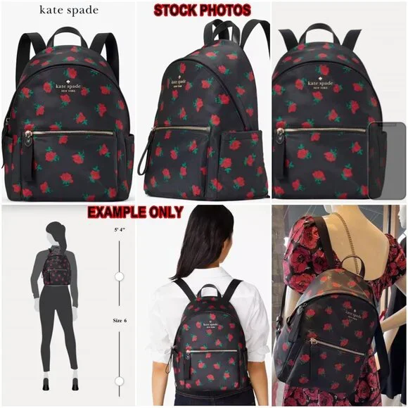 🌺Kate Spade NY Floral Print Backpack🌺 - Picture 11 of 17